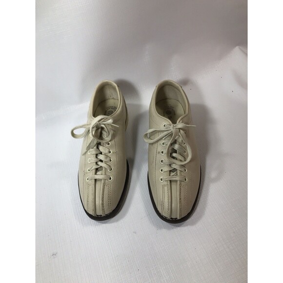 Brunswick Womens tan Bowling Shoes Size 7.5 - Picture 1 of 7
